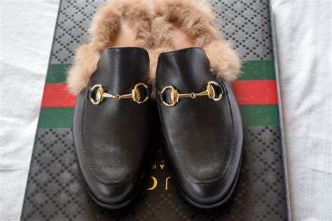 mens fake gucci fur loafers|best gucci princetown knockoff.